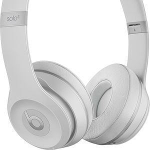 Beats Solo 3 Wireless Headphones, Matte Silver
